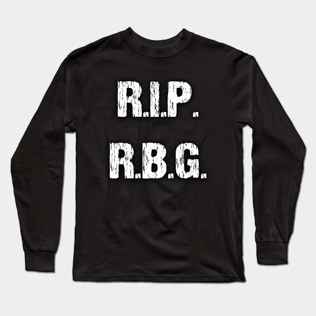 R.I.P R.G.B. Long Sleeve T-Shirt by AmandaPandaBrand